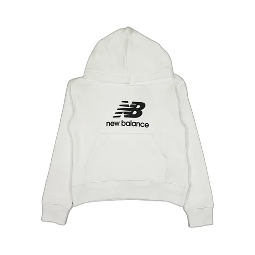 New Balance Kids French Terry Stacked Logo Hoodie