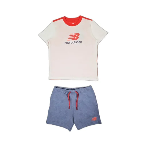New Balance Kids Short Sleeved T-Shirt And Shorts Set