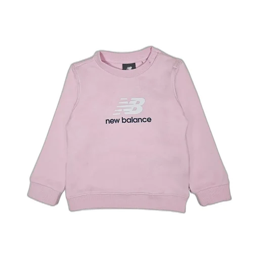 New Balance Kids Logo Printed Crewneck Sweatshirt