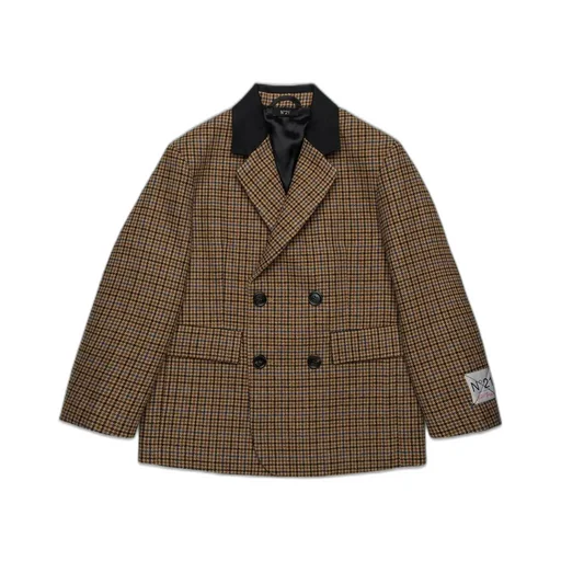 N°21 Kids Double-Breasted Oversize Blazer