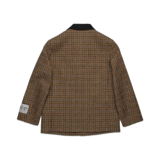 N°21 Kids Double-Breasted Oversize Blazer