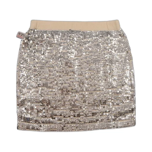 Nº21 Kids Sequin-Embellished Elasticated Waistband Mini Skirt