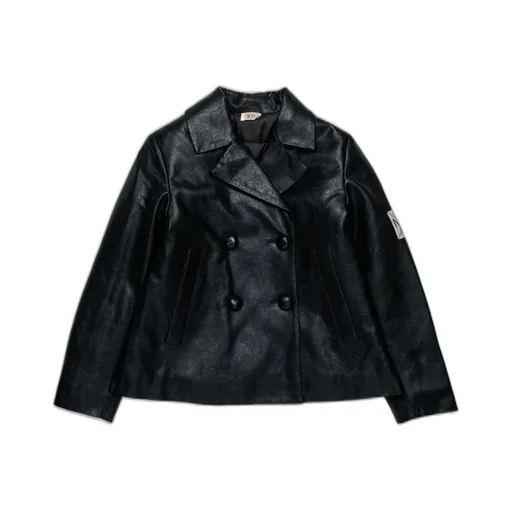 N°21 Kids Logo Patch Double-Breasted Jacket