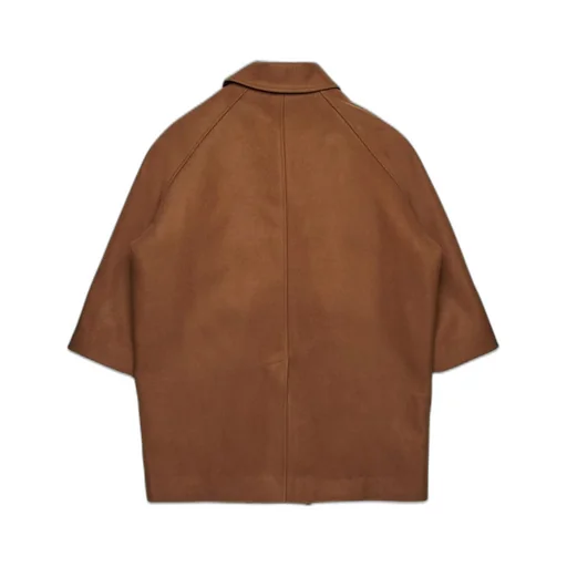 N°21 Kids Logo Patch Double-Breasted Coat