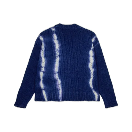 N°21 Kids Tie-Dye Effect V-Neck Cardigan
