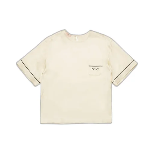 N°21 Kids Logo Embroidered Crewneck Top