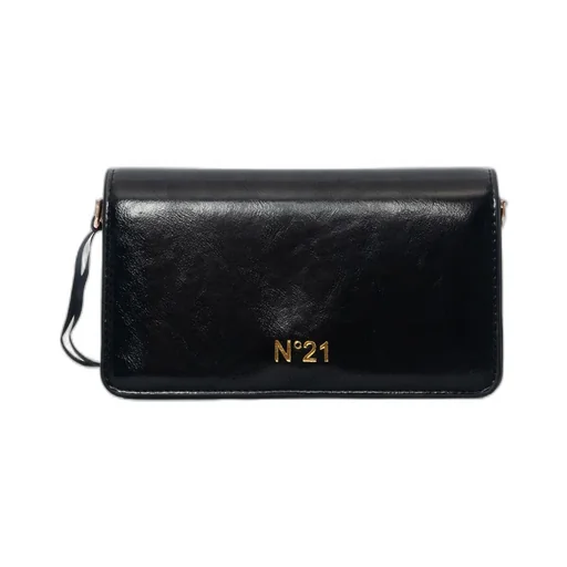 N°21 Kids Logo Printed Flap Shoulder Bag