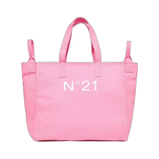 Nº21 Kids Logo-Printed Tote Bag