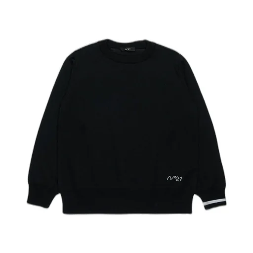 N°21 Kids Logo Embroidered Crewneck Jumper