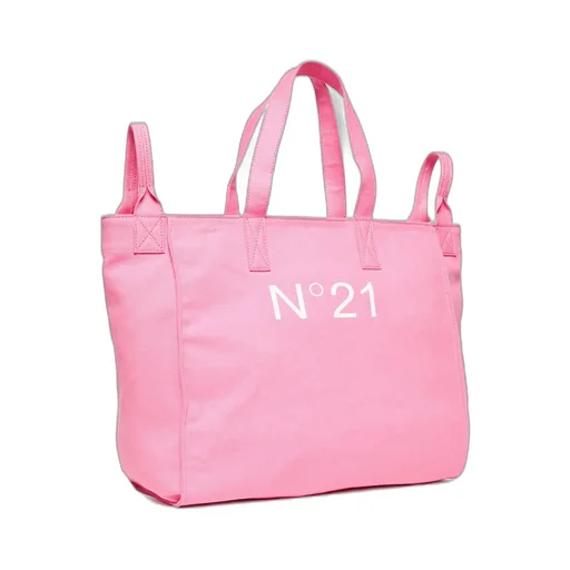 Nº21 Kids Logo-Printed Tote Bag