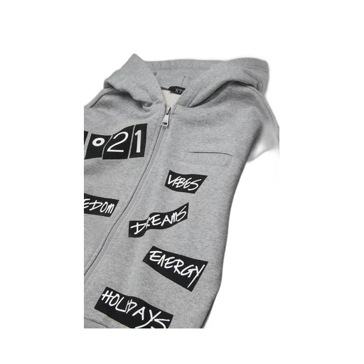 Nº21 Kids Logo Printed Hoodie