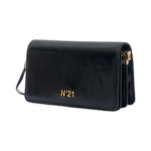 N°21 Kids Logo Printed Flap Shoulder Bag