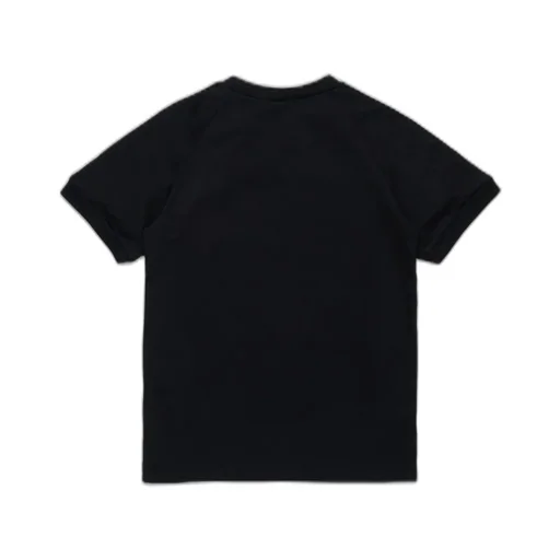 N°21 Kids Logo-Patch Stripe-Detailed T-Shirt