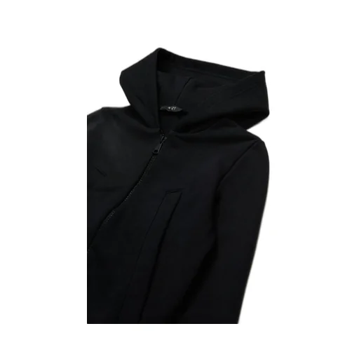 N°21 Kids Zip-Up Long-Sleeved Hoodie