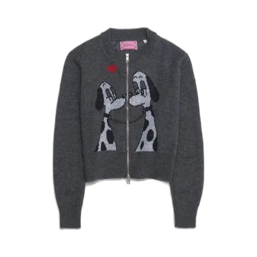 Carne Bollente X Olga Goose Candle Lady Meets Tramp Cardigan