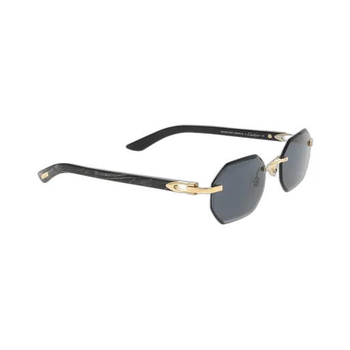 Cartier Geometric Frame Sunglasses