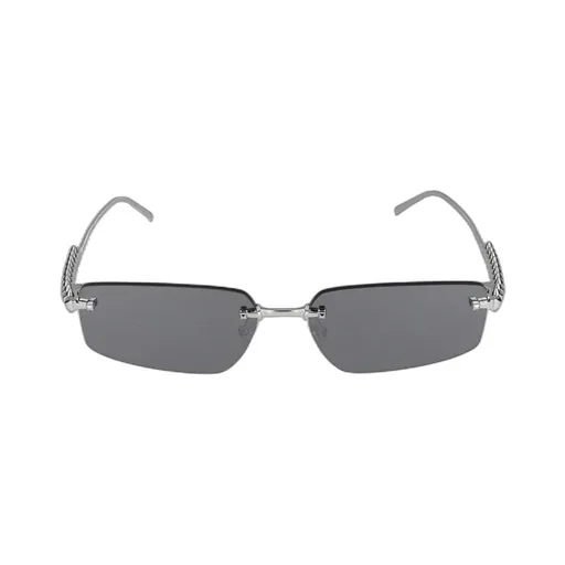 Cartier Rectangle-Frame Sunglasses