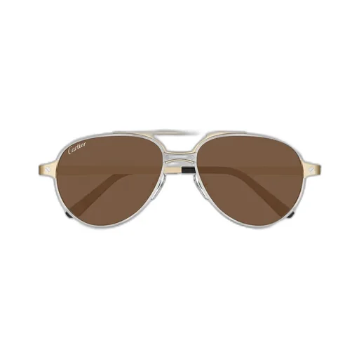 Cartier Pilot-Frame Sunglasses