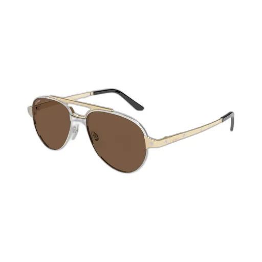 Cartier Pilot-Frame Sunglasses