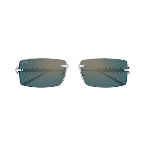 Cartier Rectangle Frameless Sunglasses