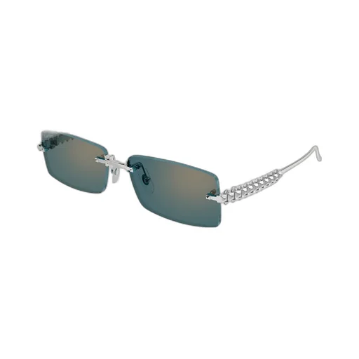 Cartier Rectangle Frameless Sunglasses
