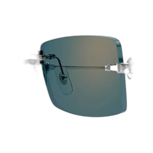 Cartier Rectangle Frameless Sunglasses