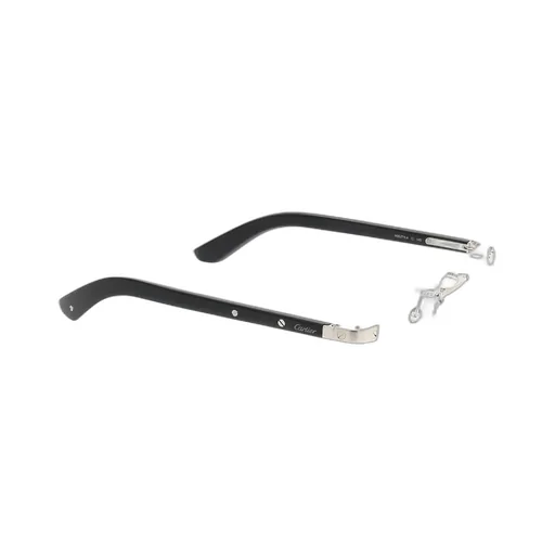 Cartier Santos De Cartier Rectangle Frameless Glasses