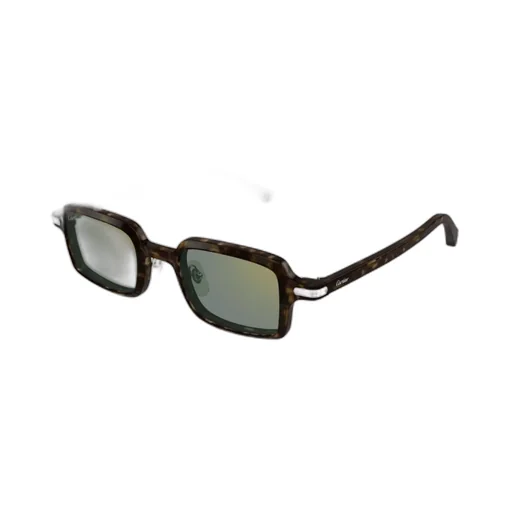 Cartier Rectangle Frame Sunglasses