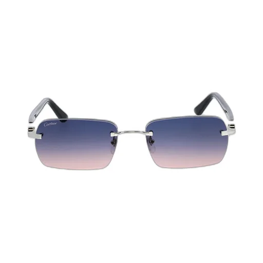 Cartier Eyewear Rectangle-Frame Sunglasses