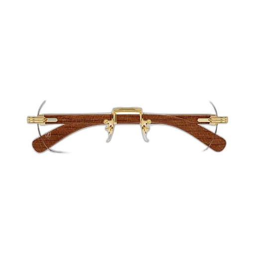 Cartier Rectangle Rimless Glasses