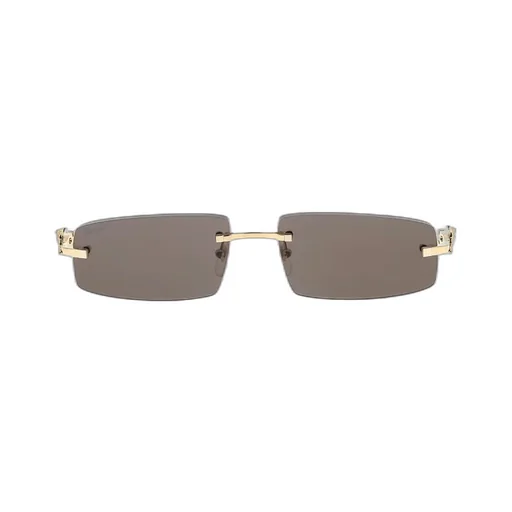 Cartier Eyewear Rectangle-Frame Sunglasses