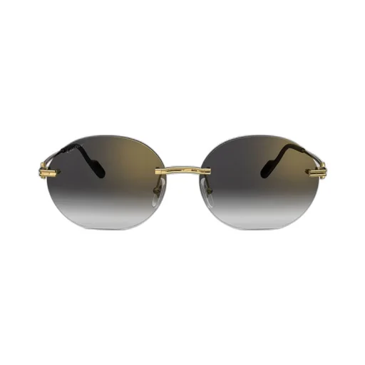 Cartier Eyewear Oval-Frame Sunglasses