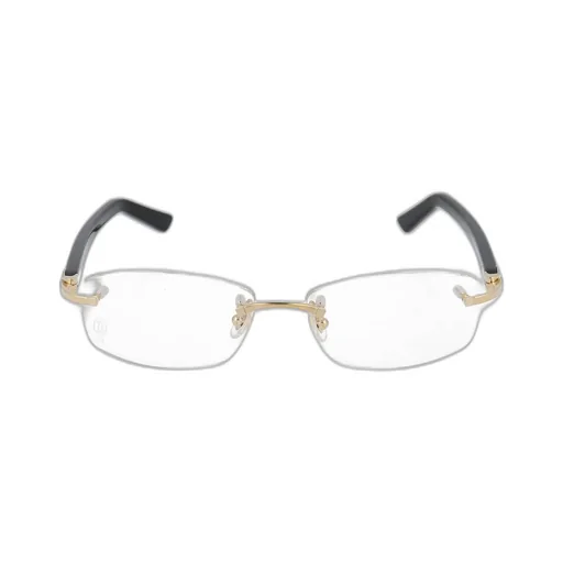 Cartier Rimless Rectangular Frame Glasses