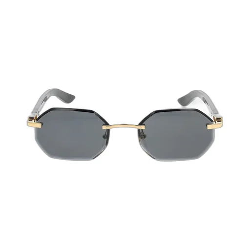 Cartier Geometric Frame Sunglasses