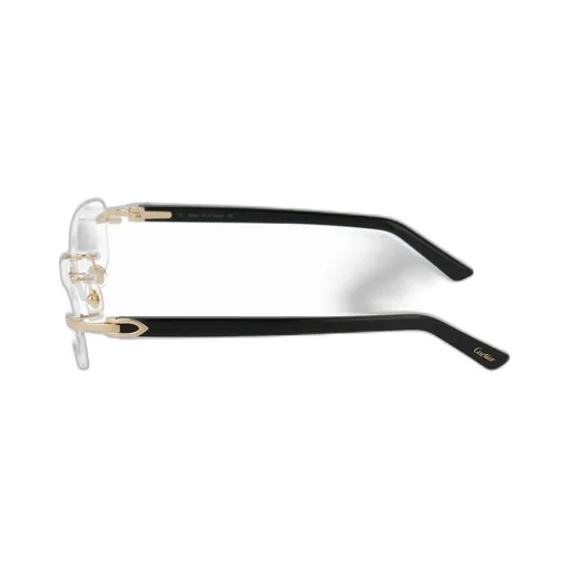 Cartier Rimless Rectangular Frame Glasses
