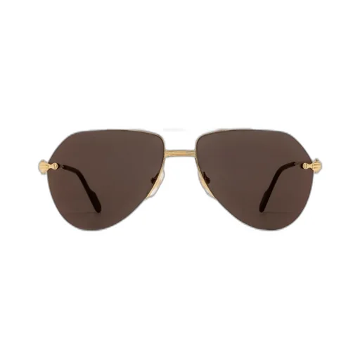 Cartier Aviator Frame Sunglasses
