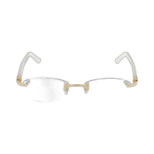 Cartier Rimless Oval Glasses