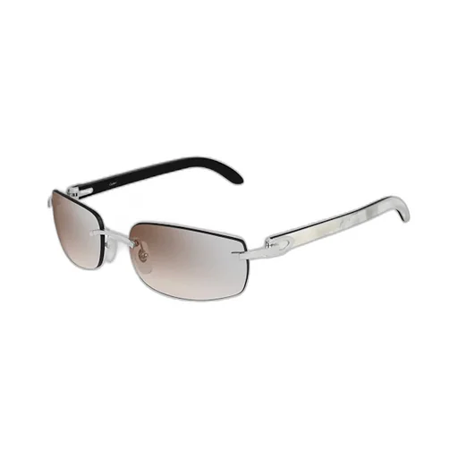 Cartier Rectangular Frame Sunglasses