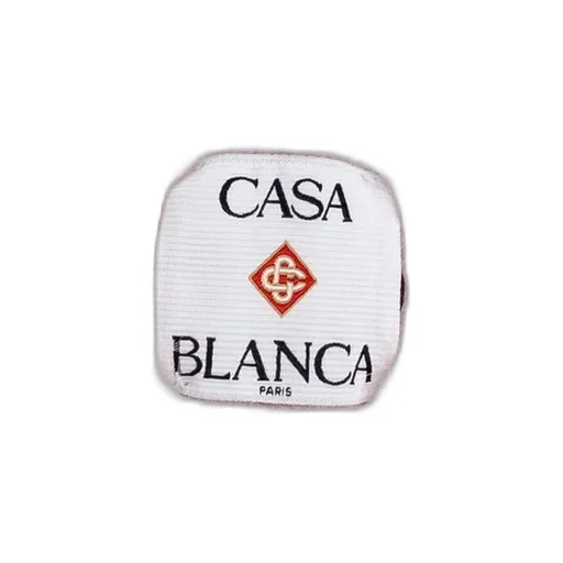 Casablanca Logo Patch Knitted Beanie