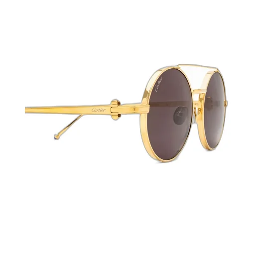 Cartier Round Frame Sunglasses