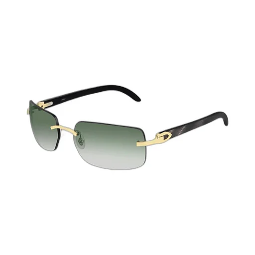 Cartier Rectangle Framed Sunglasses