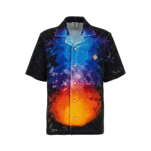 Casablanca Monogram Short-Sleeved Shirt