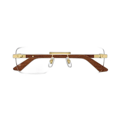 Cartier Rectangle Frameless Glasses
