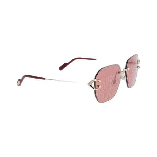 Cartier Geometric Frame Sunglasses