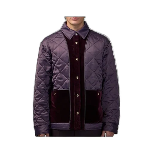 Casablanca Satin Quilted Jacket
