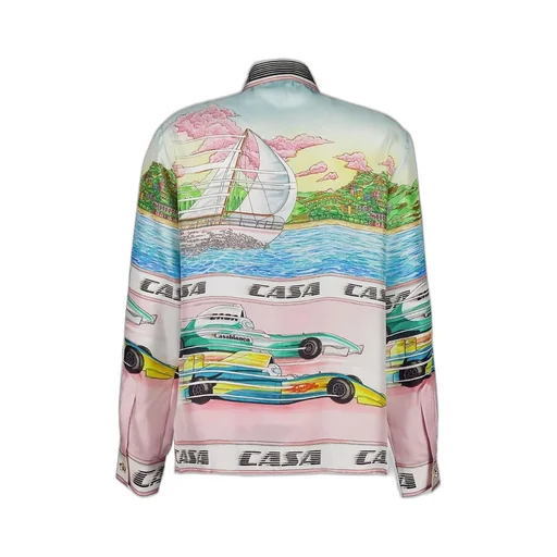 Casablanca The Art Of Racing Long Sleeve Shirt