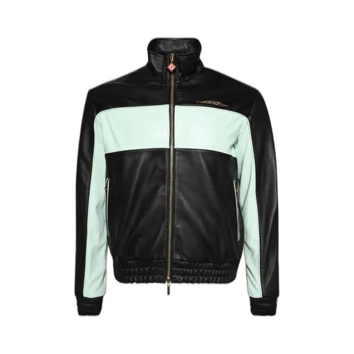 Casablanca Leather Track Jacket