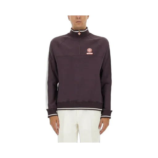 Casablanca Quarter Zip Laurel Sweatshirt