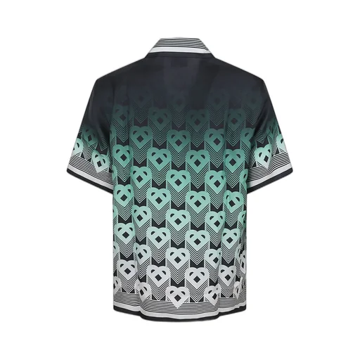 Casablanca Short-Sleeved Logo Jacquard Shirt