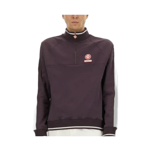 Casablanca Quarter Zip Laurel Sweatshirt